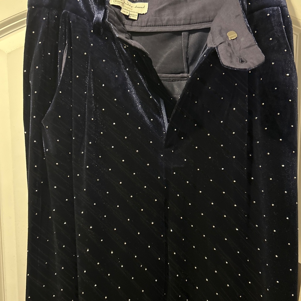 Never Fully Dressed Arden Velvet Trousers - Picture 3 of 3